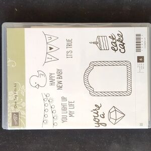 One Tag Fits All Stampin Up stamp set